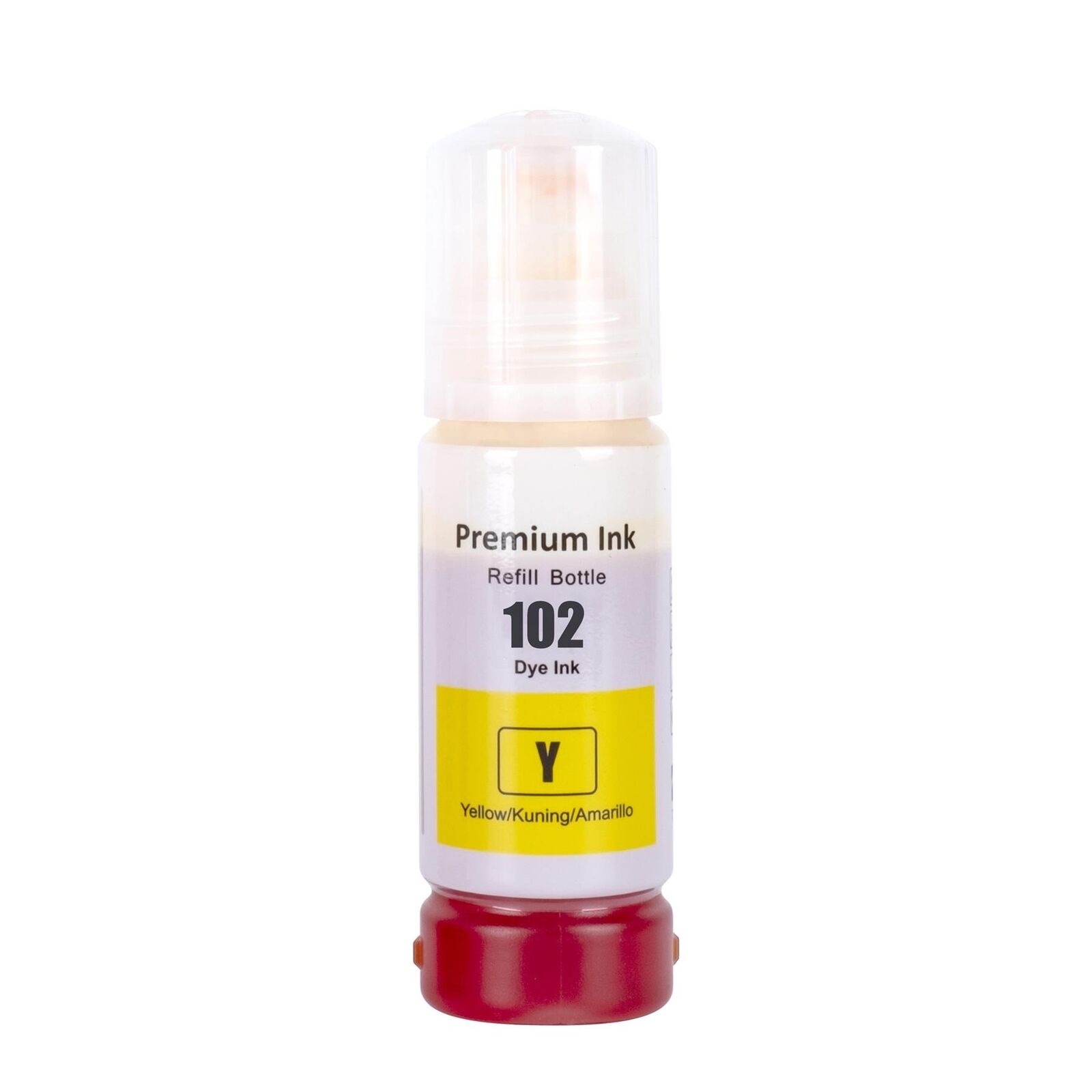 1 Bottiglia di Inchiostro Giallo 70ml per Epson EcoTank ET-2750 ET-3700 ET-4750