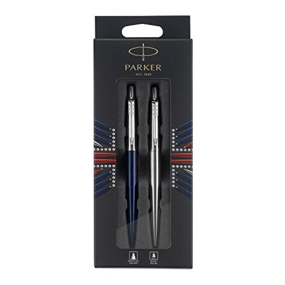 (TG. Discovery Pack) Parker Jotter London Duo Discovery Pack Penna a Sfera Blu R