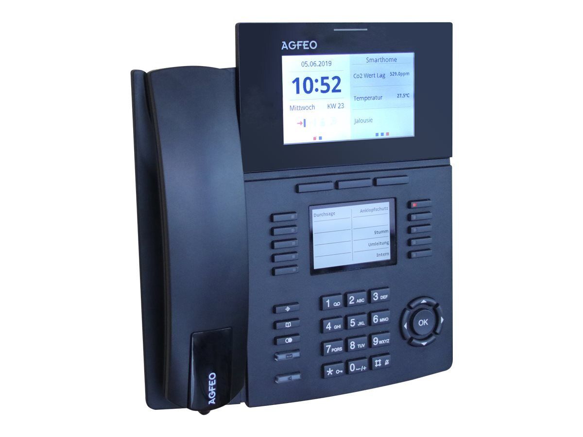 AGFEO ST 56 IP SENSORfon VoIP phone black black Voip phone 6101572