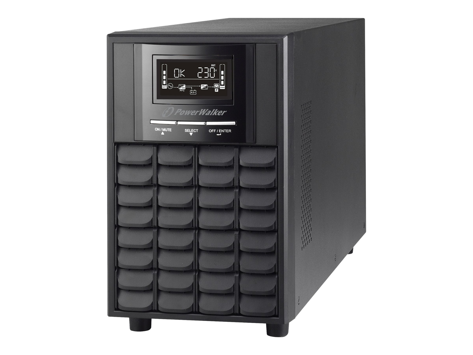 PowerWalker VI 3000 CW UPS AC 162-290 V 2100 Watt 3000 VA 9 Ah RS-232, 10121105
