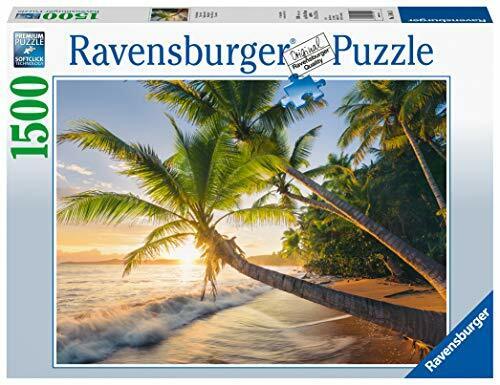 Ravensburger Spiaggia Segreta, Puzzle 1500 pezzi, Relax, Puzzles da (Q4w)