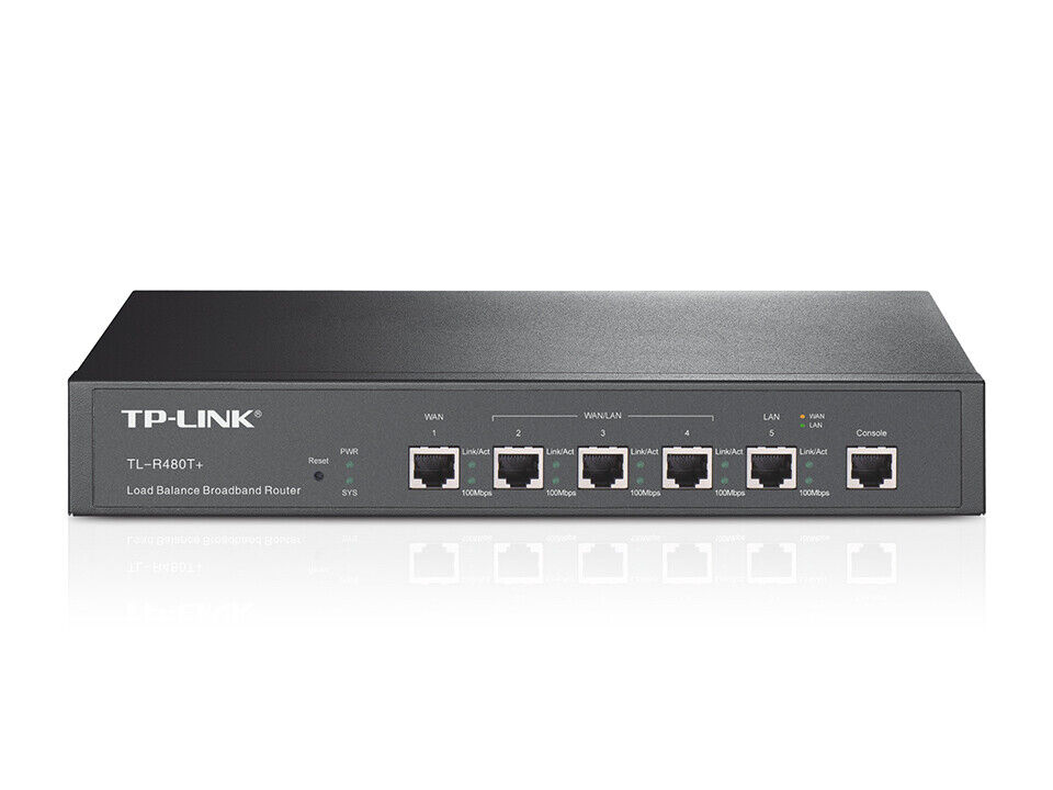 TP-LINK TL-R480T+ router Load Balance Broadband multiwan