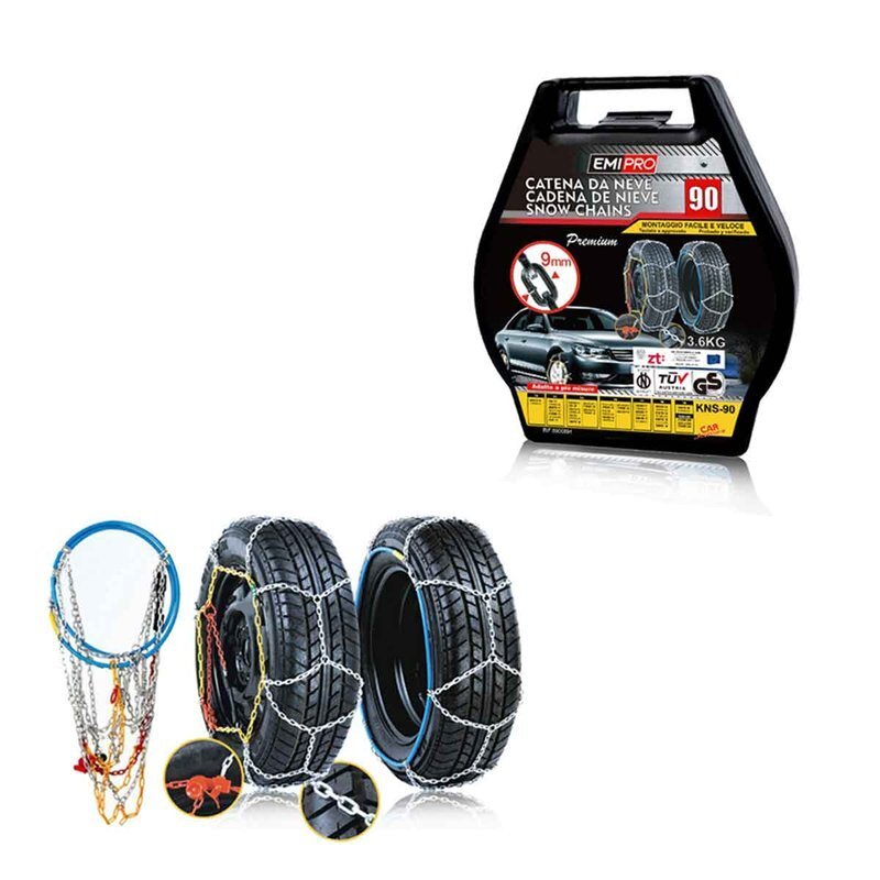 Catena Da Neve 9mm KNS90 Gruppo 90 Omologato ONORM V5117 CN360894
