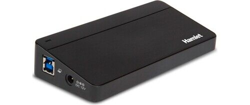 Hamlet Hub UBS 3.0 7 Porte con Alimentatore 36 Watt XHUB70036