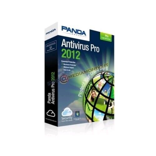 Antivirus Panda Pro 2012 - 1 User - 12 mesi E12AP12MB1 - Licenza attuale RETAIL