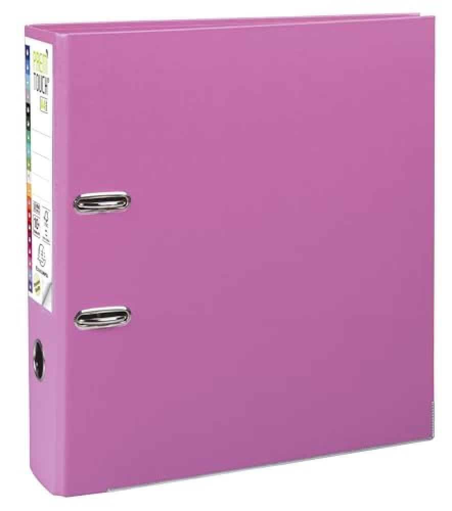 Classeur a levier prem'touch interieur et exterieur en polypropylene - dos 80mm