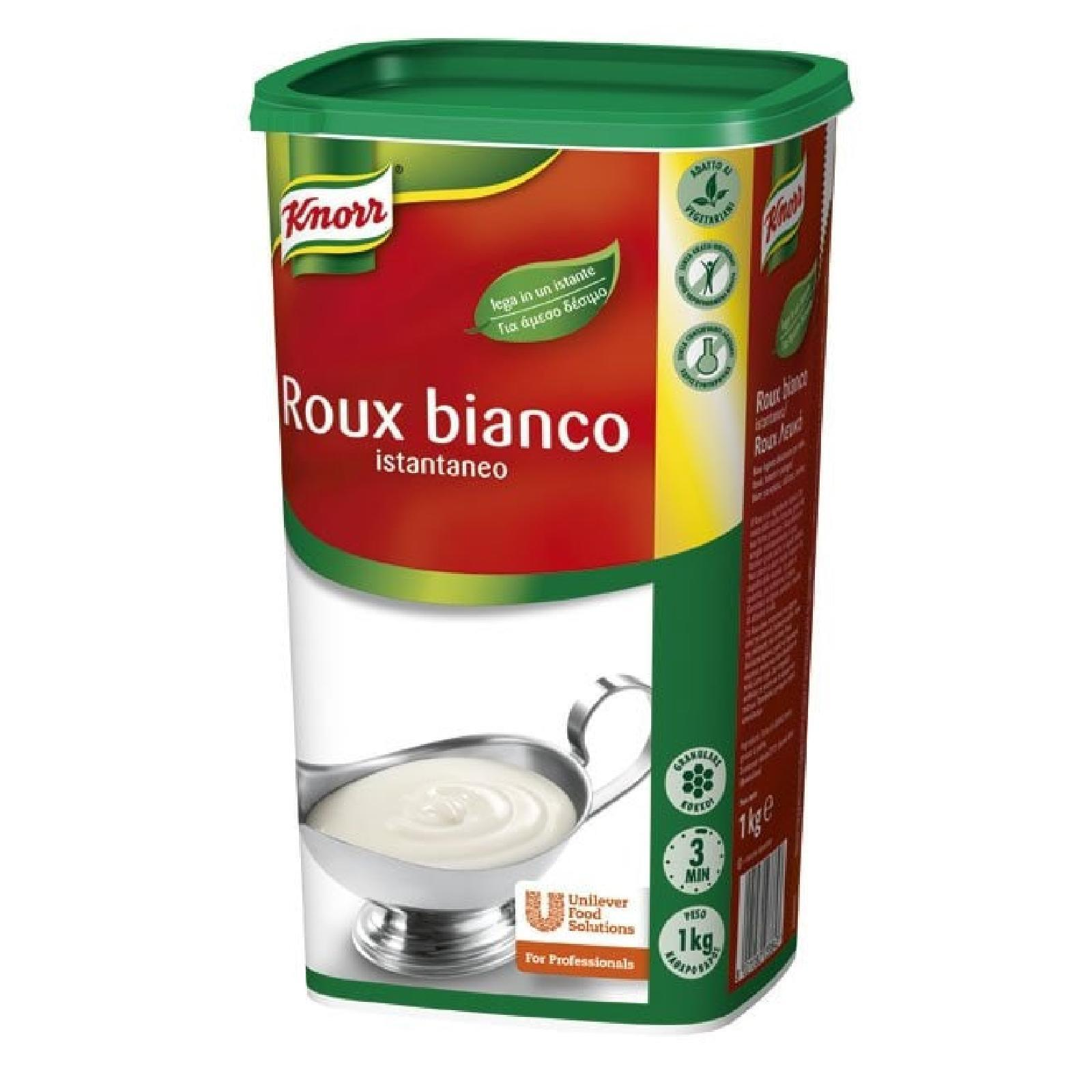 KNORR ROUX BIANCO BASE LEGANTE PER SALSE 1 KG RISTORANTI RISTORAZIONE