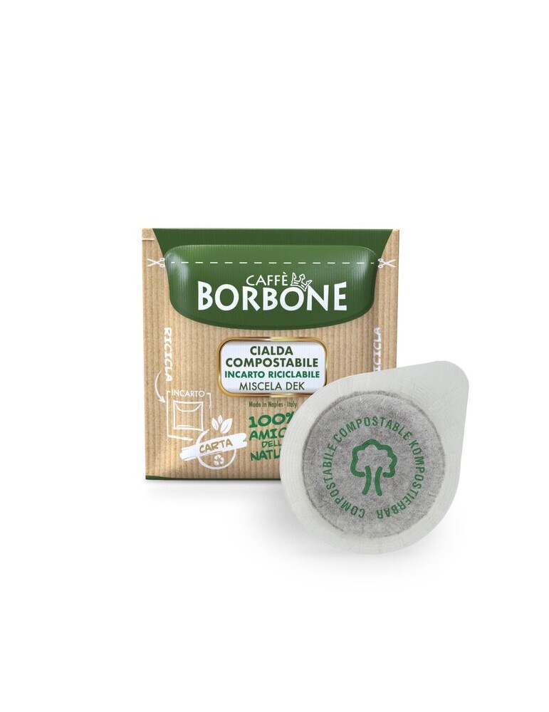150 Cialde ESE 44mm Caffè Borbone miscela DEK