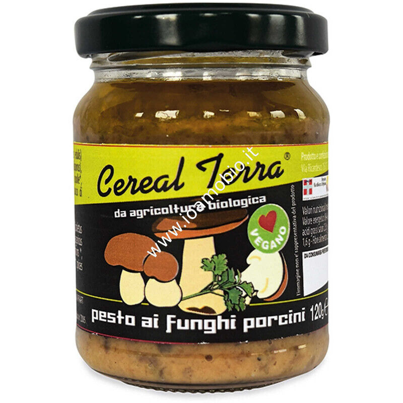 Pesto ai Funghi Porcini Bio 120g - Cereal Terra