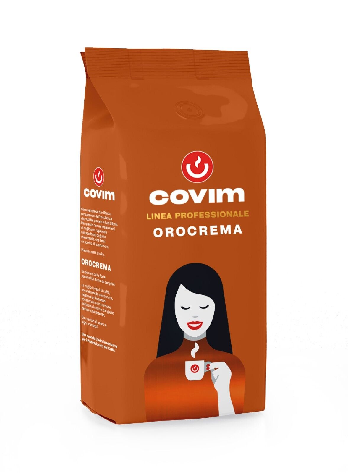 Caffè in Grani Covim 3 kg OROCREMA - Covim in grani Chicchi Buste da 1Kg