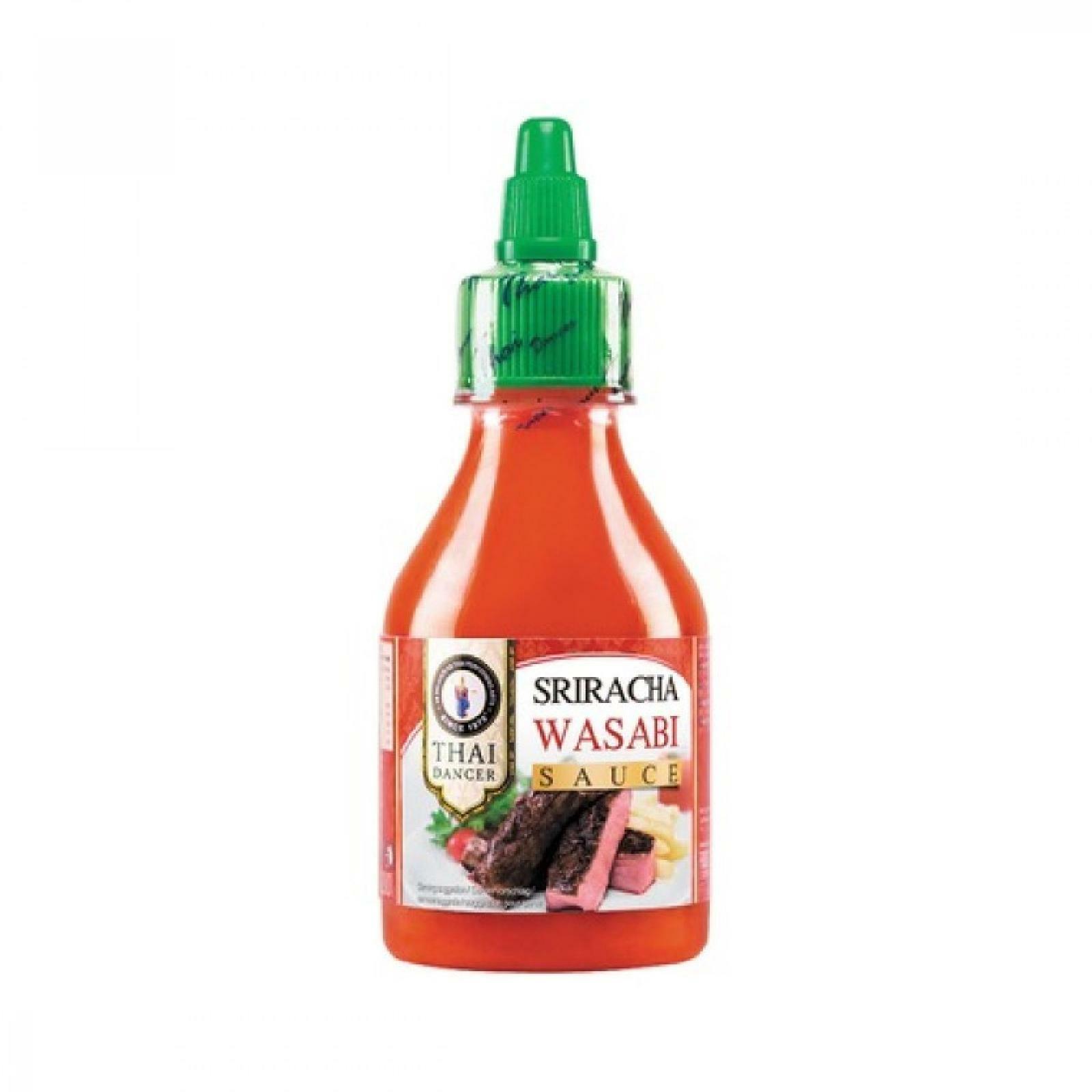 SRIRACHA WASABI THAI DANCER SALSA PICCANTE CON WASABI HALAL 200 ml SAUCE