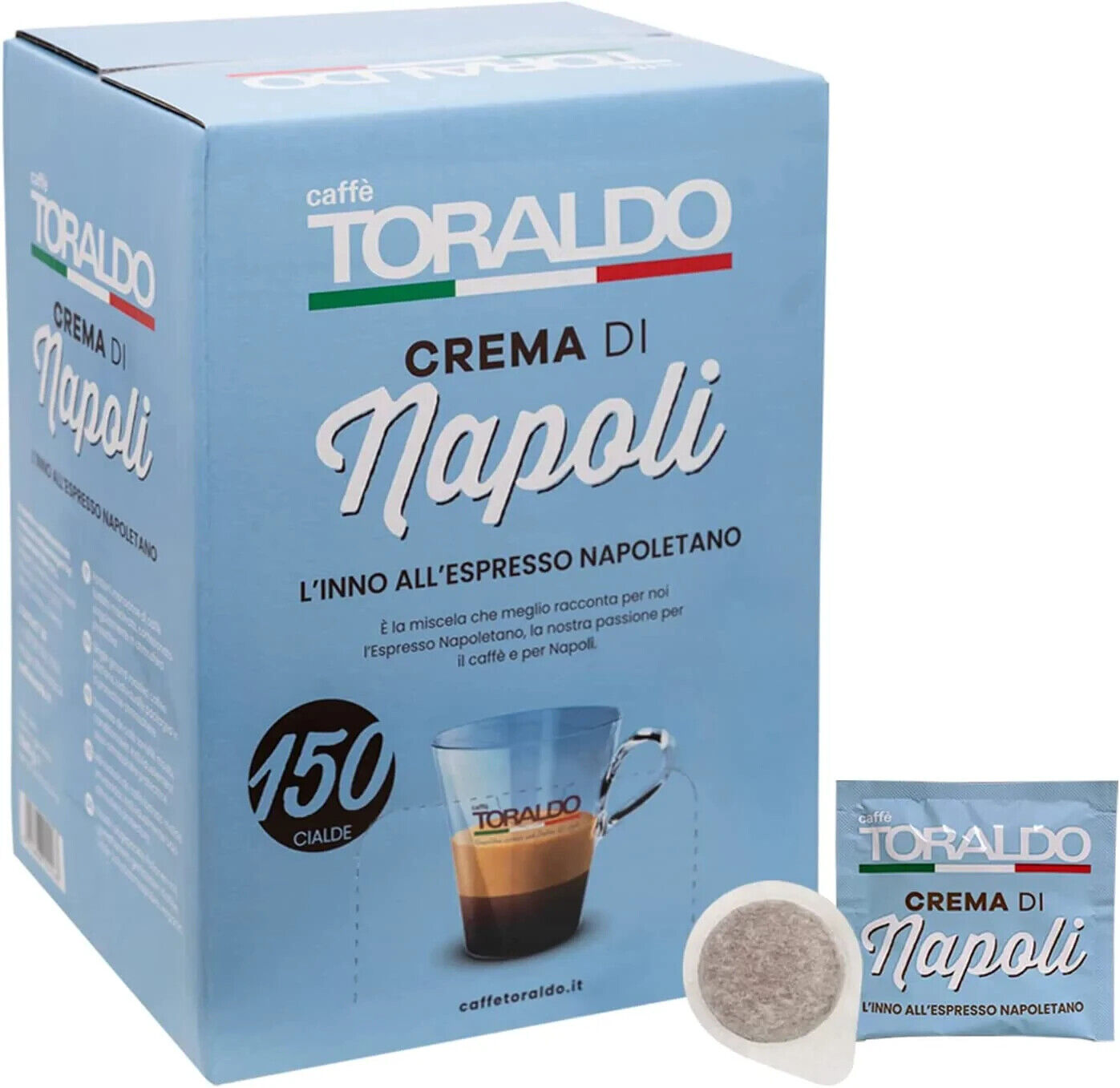 600 CIALDE CAFFE TORALDO MISCELA CREMA DI NAPOLI