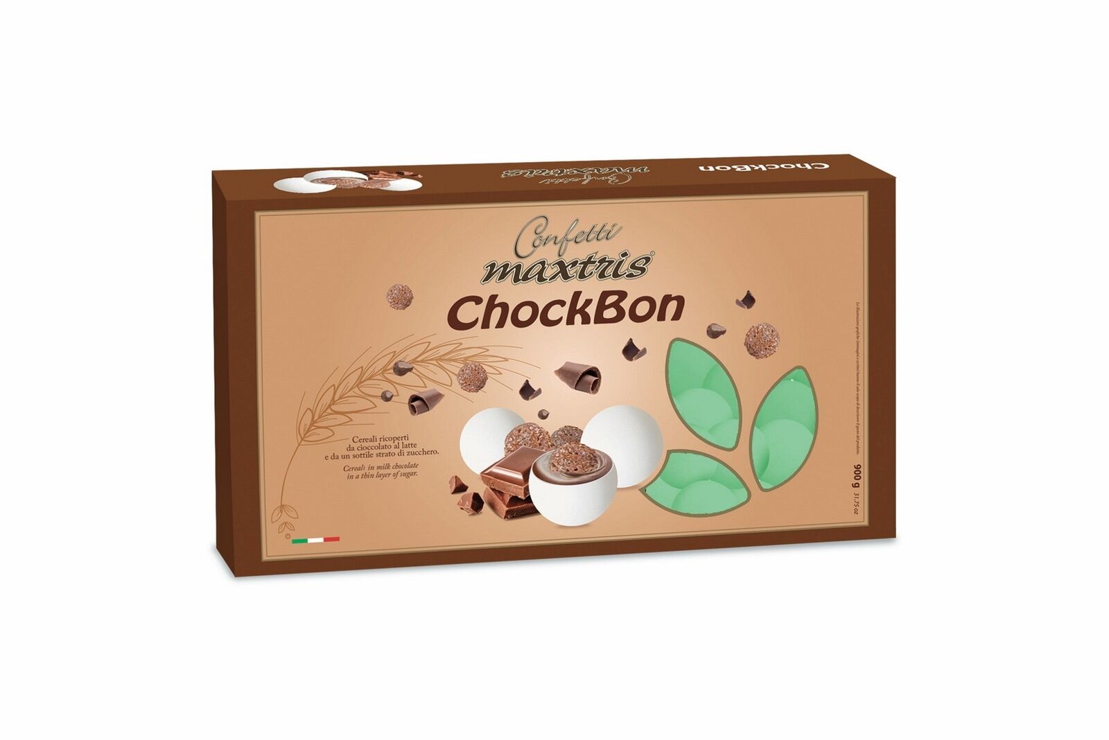 Maxtris Confetti 1 kg Chock Bon Verde