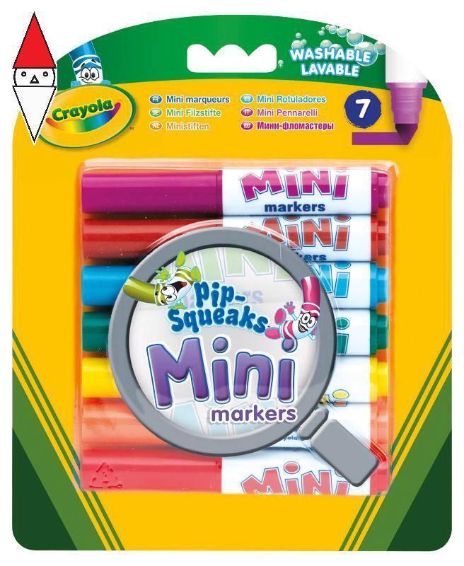 ARTICOLO DISEGNO CRAYOLA 7 MINI PENNARELLI