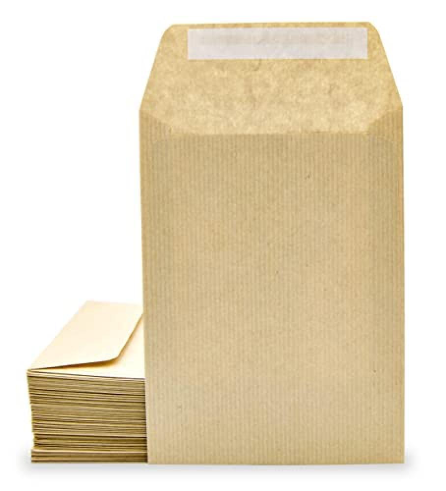 (TG. 120 x 170 mm) Sobres de Papel Kraft, Sobres Pequeños Tira de Silicona para