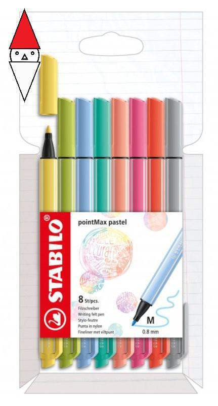 ARTICOLO SCRITTURA STABILO STABILO POINTMAX ASTUCCIO