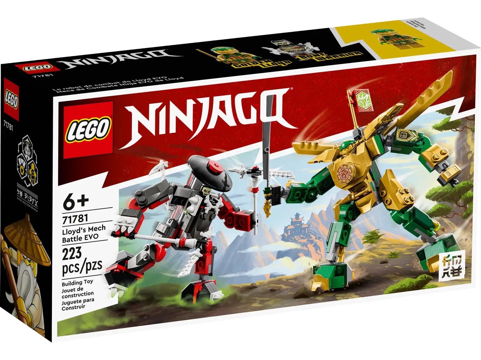 Lego Ninjago 71781, Mech Da Battaglia Di Lloid