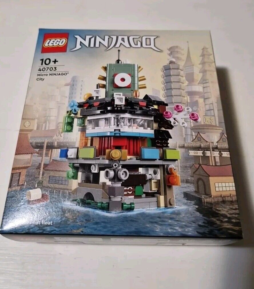 Lego Ninjago 40703 Micro City Raro Misb Sigillato Nuovo
