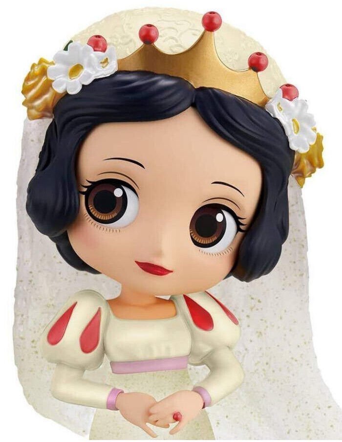 BANPRESTO Q POSKET DISNEY DREAMY STYLE - SNOW WHITE GLITTER A PVC STATUE QPOSKET