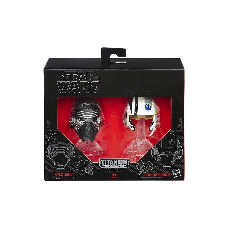 STAR WARS BLACK SERIES 2 CASCHI DIECAST TITANIUM COLLECTION