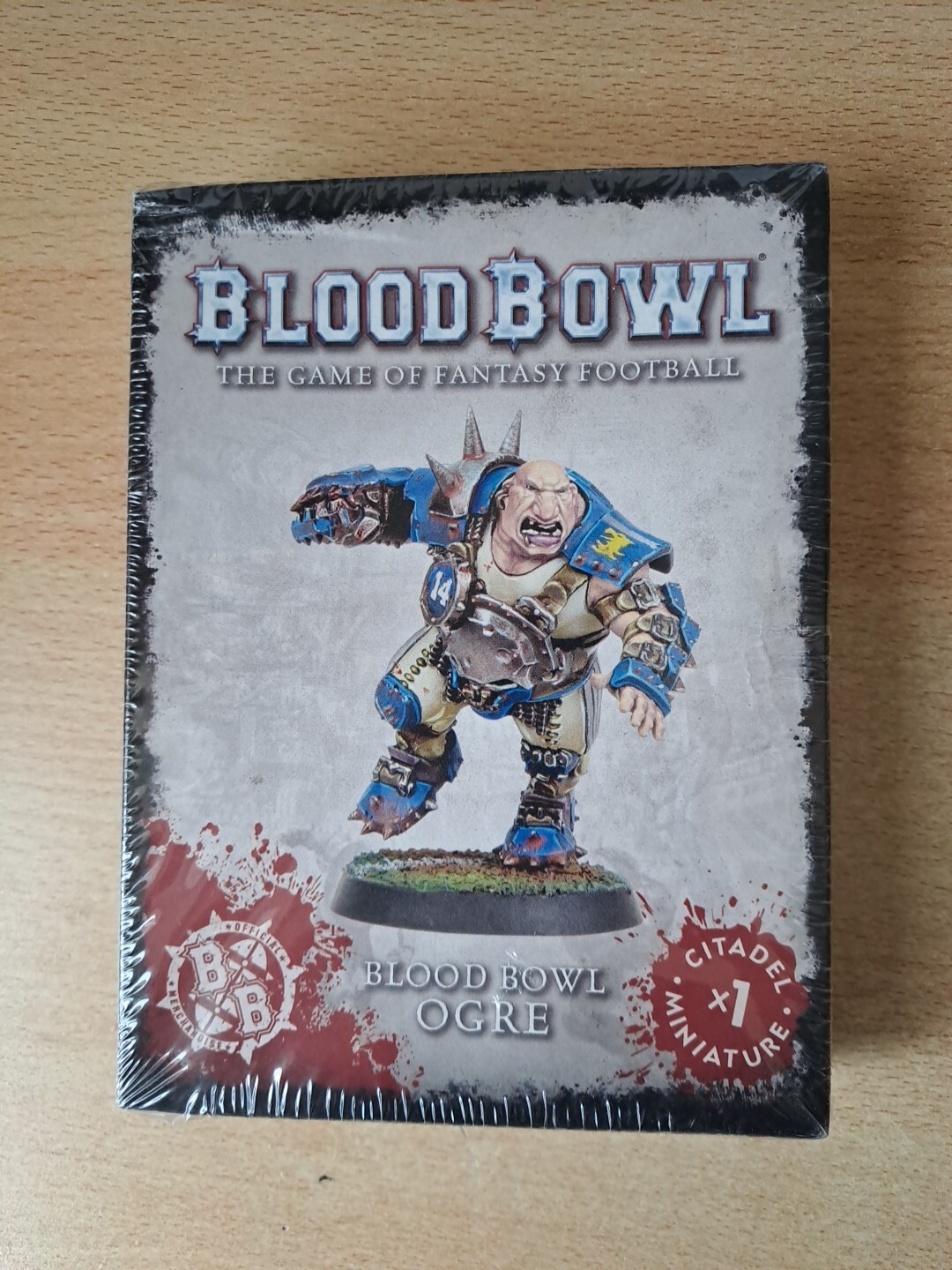OGRE human team BLOOD BOWL GAMES WORKSHOP