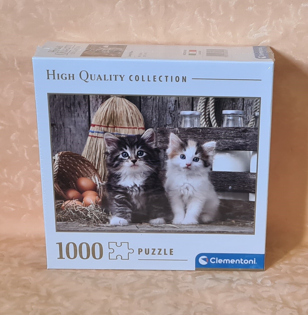 PUZZLE 1000 PEZZI CLEMENTONI 80060 LOVELY KITTENS GATTINI 50x69cm cod.26992