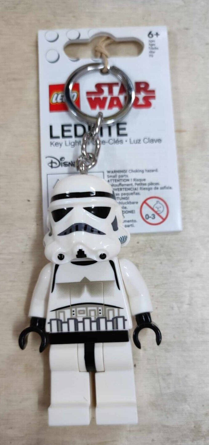 LEGO PORTACHIAVI LUMINOSO MINIFIGURE STAR WARS STORMTROOPER