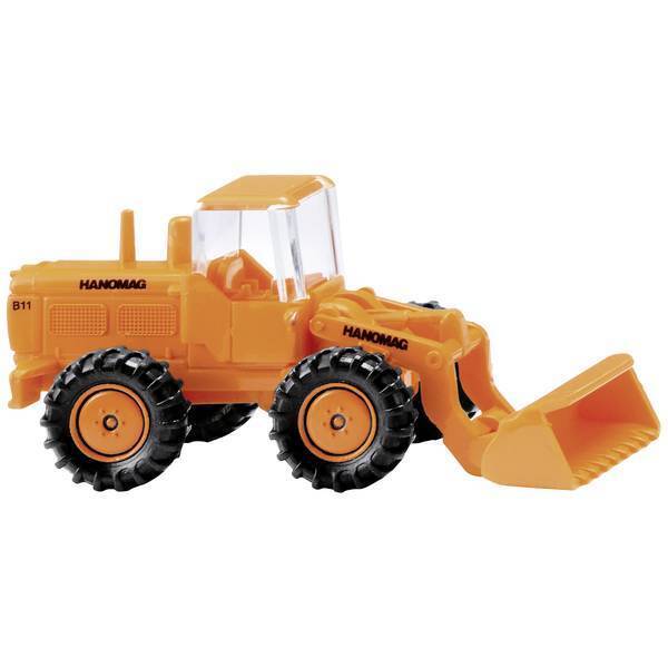 WIKING 0974 03 N HANOMAG PALA GOMMATA ARANCIONE MODELLISMO