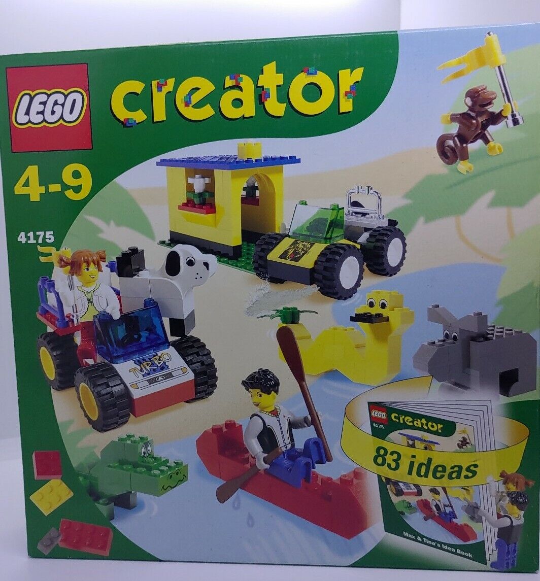 LEGO Creator 4175 Max & Tina's Idea Book nuovo sigillato!!