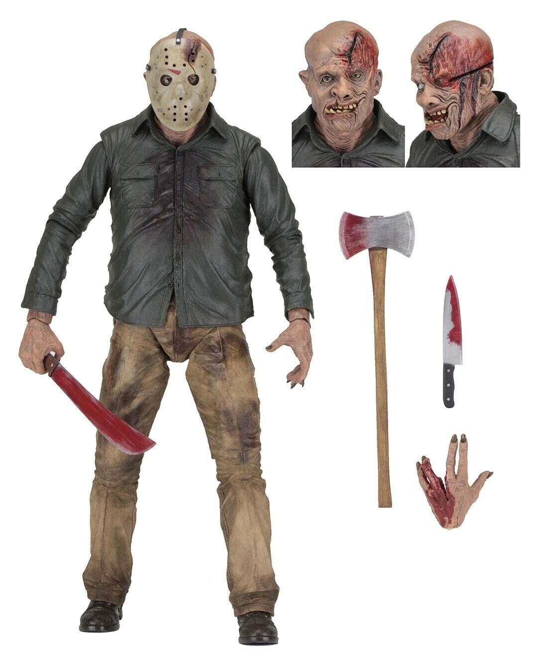 FRIDAY 13 - The Final Chapter - Jason Voorhees 1/4 Action Figure Neca