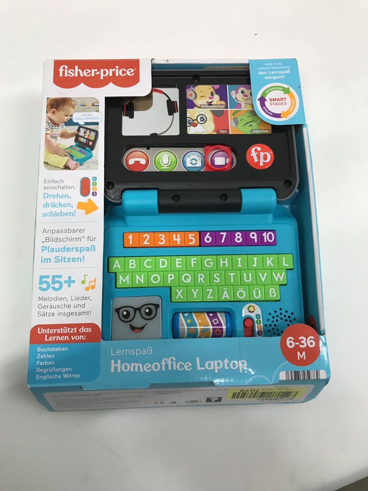 Fisher-Price HGX00 - Portatile giocattolo