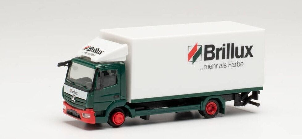 HERPA - MERCEDES 4x2 ATEGO con sponda BRILLUX - 1/87 - HER314336