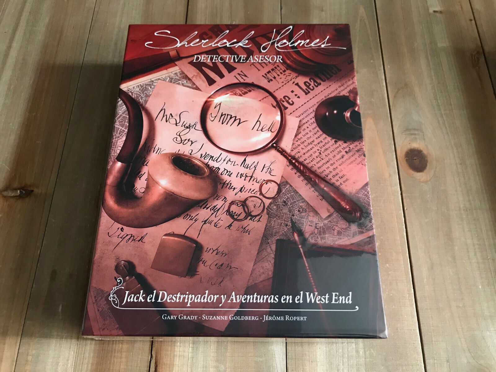 Sherlock Holmes Detective Advisor - Scatola Rossa - Jack L'Squartatore