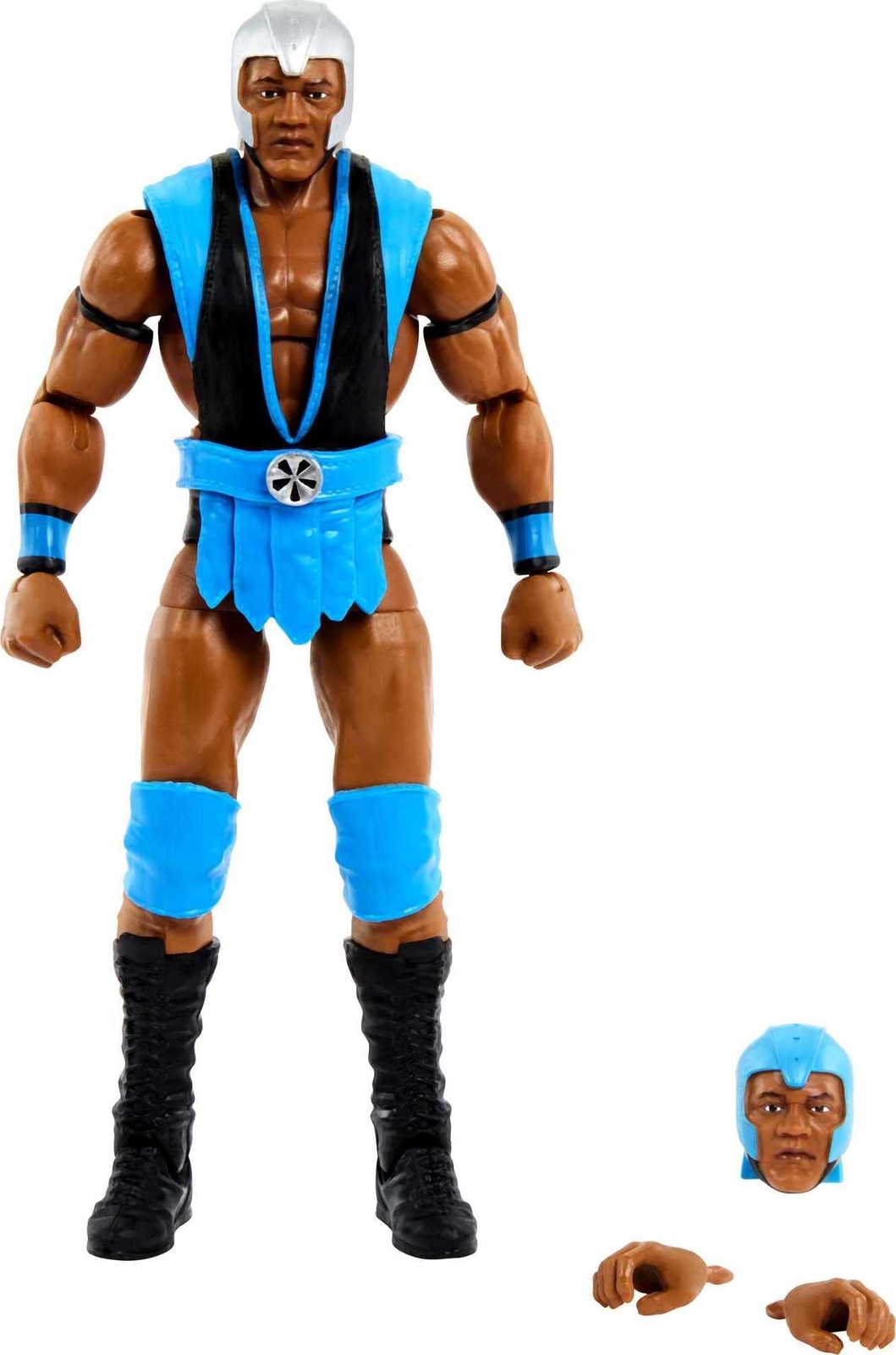 WWE Action Figures, WWE Elite Farooq Asad Figure with Accessories, Collectible G