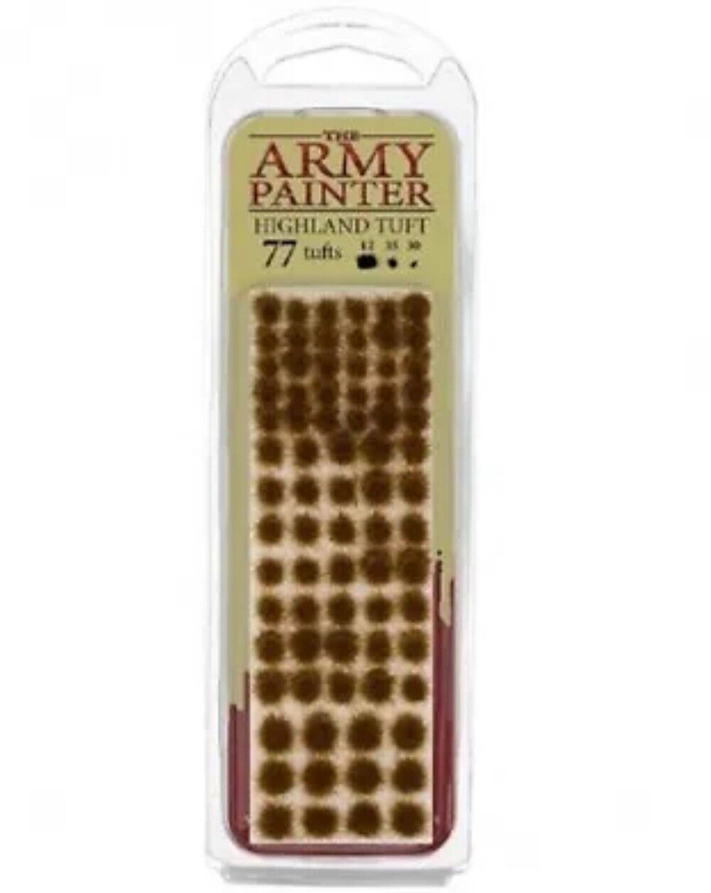 HIGHLAND TUFT set di 77 ciuffi d'erba THE ARMY PAINTER assortiti ELEMENTI SCENIC
