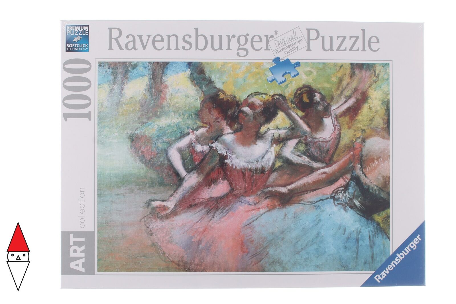 PUZZLE ARTE RAVENSBURGER DEGAS FOUR BALLERINAS ON THE STAGE 1000 PZ