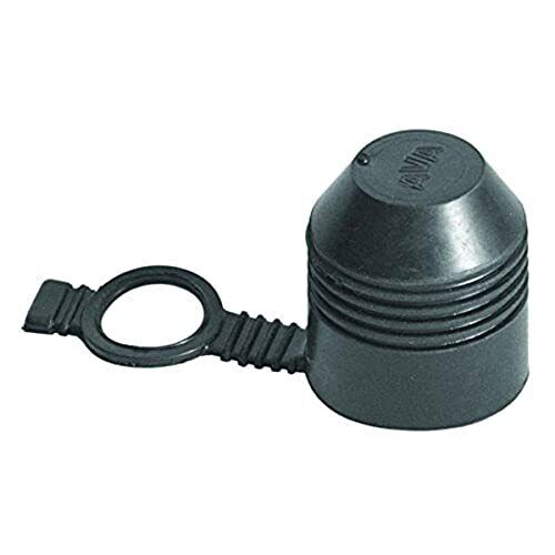CARPOINT 0410108 Kappe für Anhängerkupplung mit Ring, Schwarz
