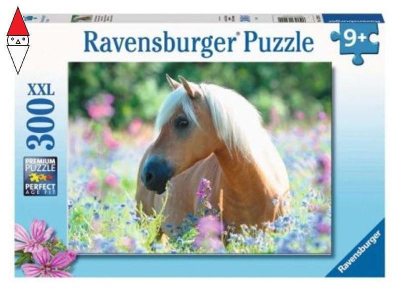 PUZZLE RAVENSBURGER PUZZLE 300 PZ CAVALLO TRA I FIORI