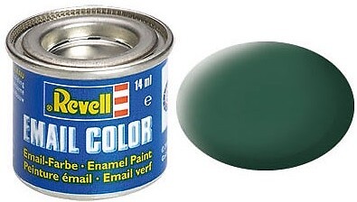 REVELL, Smalto verde scuro opaco 14ml, ,  REV32139