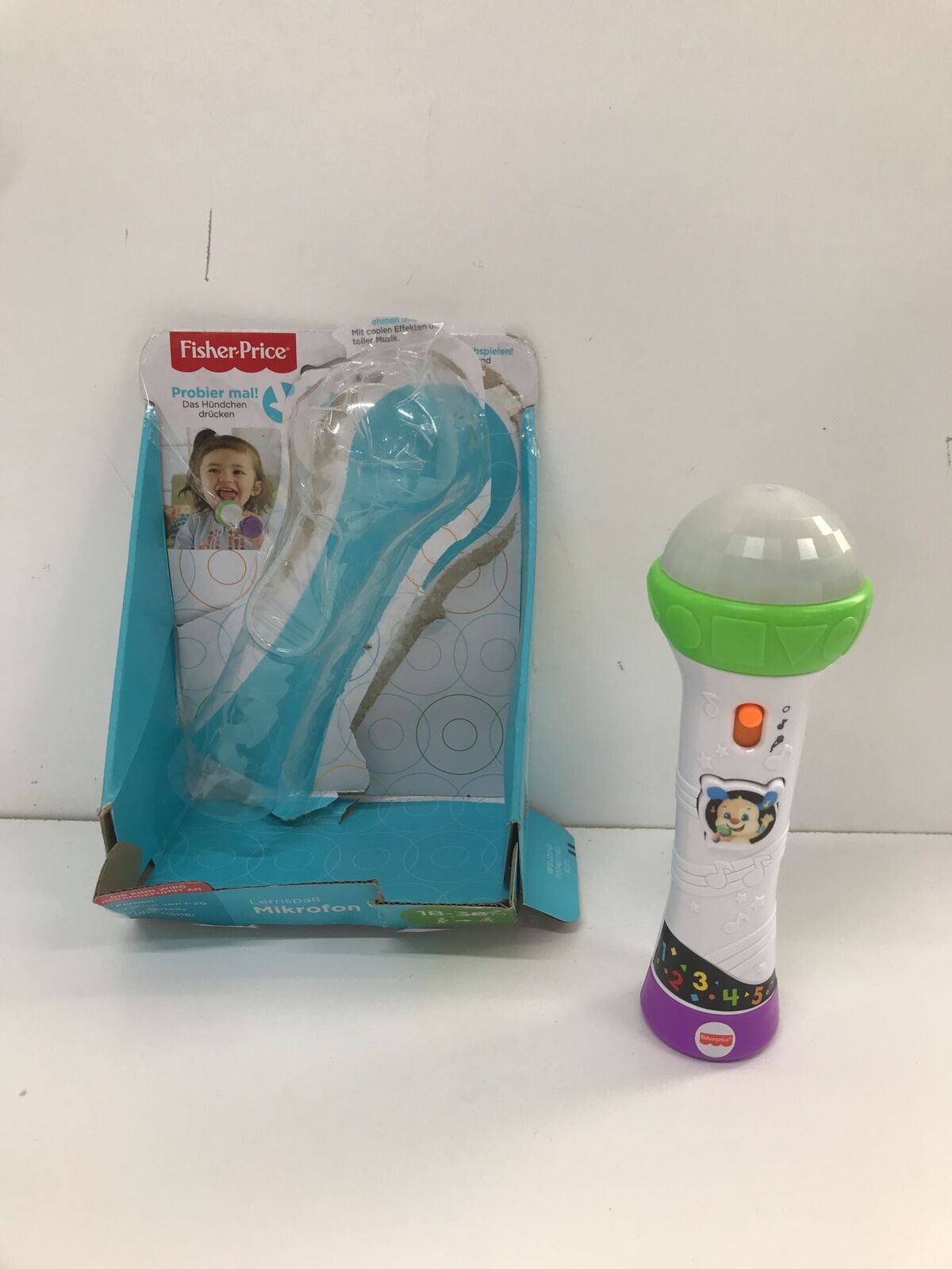 Fisher-Price FBP32 divertimento educativo microfono giocattolo educativo per ...