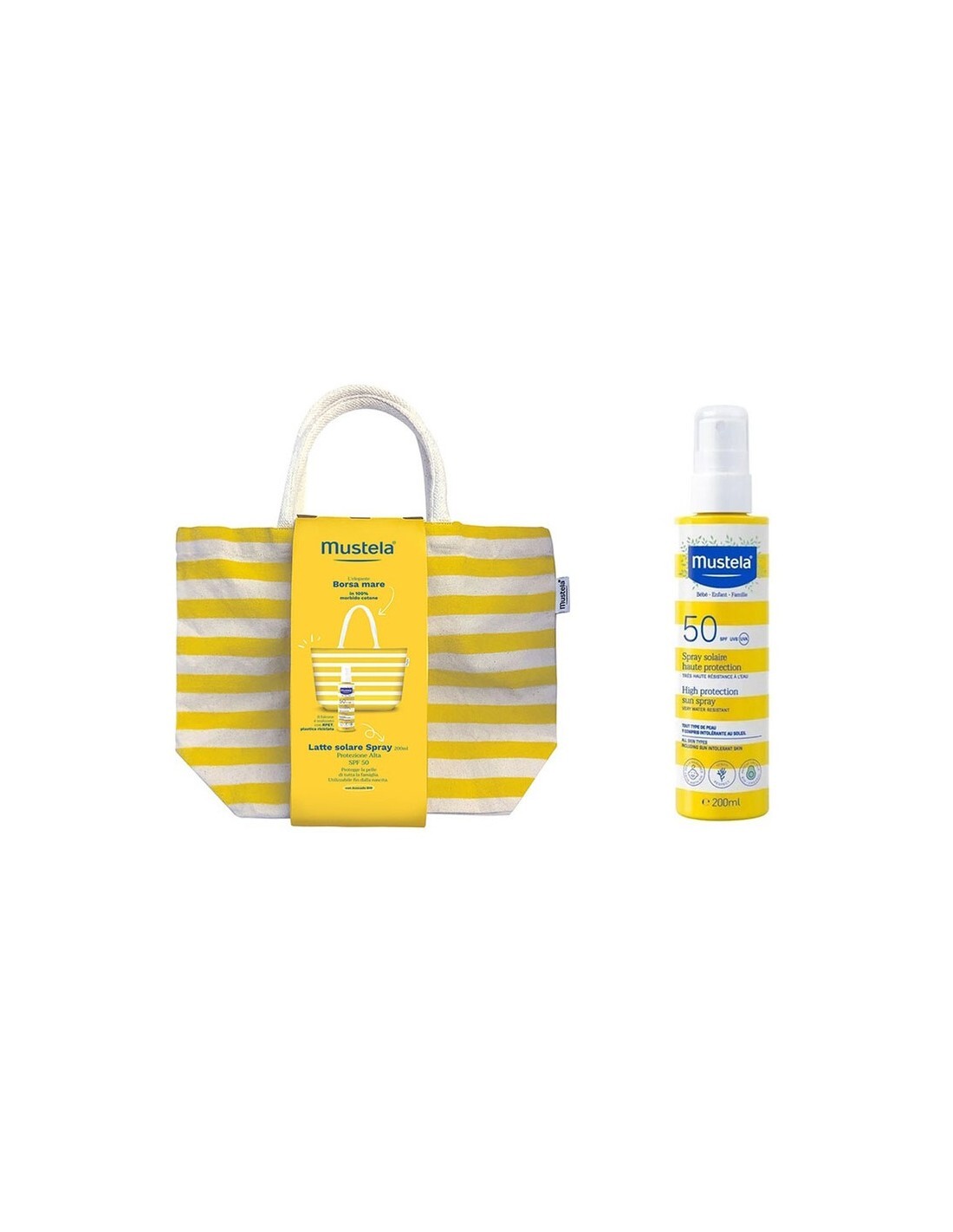 Mustela Borsa + Latte Solare Spray 200ml