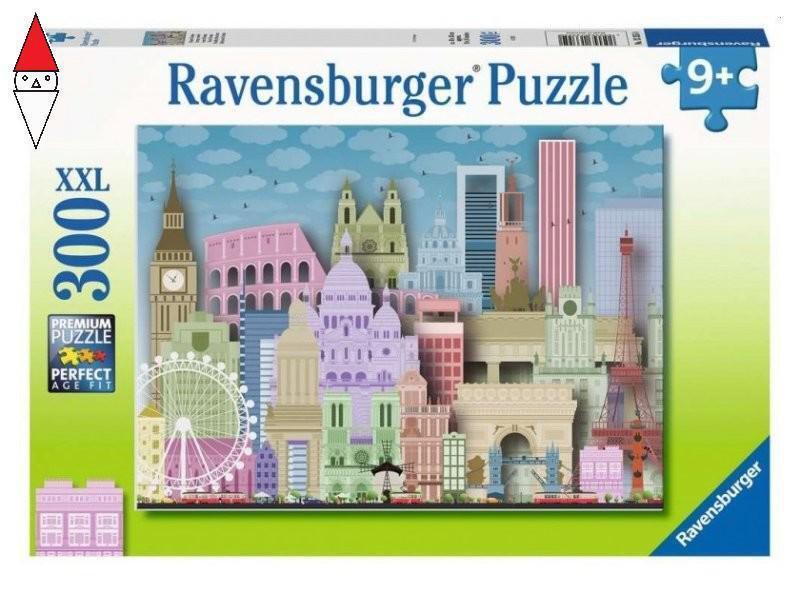 PUZZLE RAVENSBURGER PUZZLE 300 PZ XXL EUROPA COLORATA