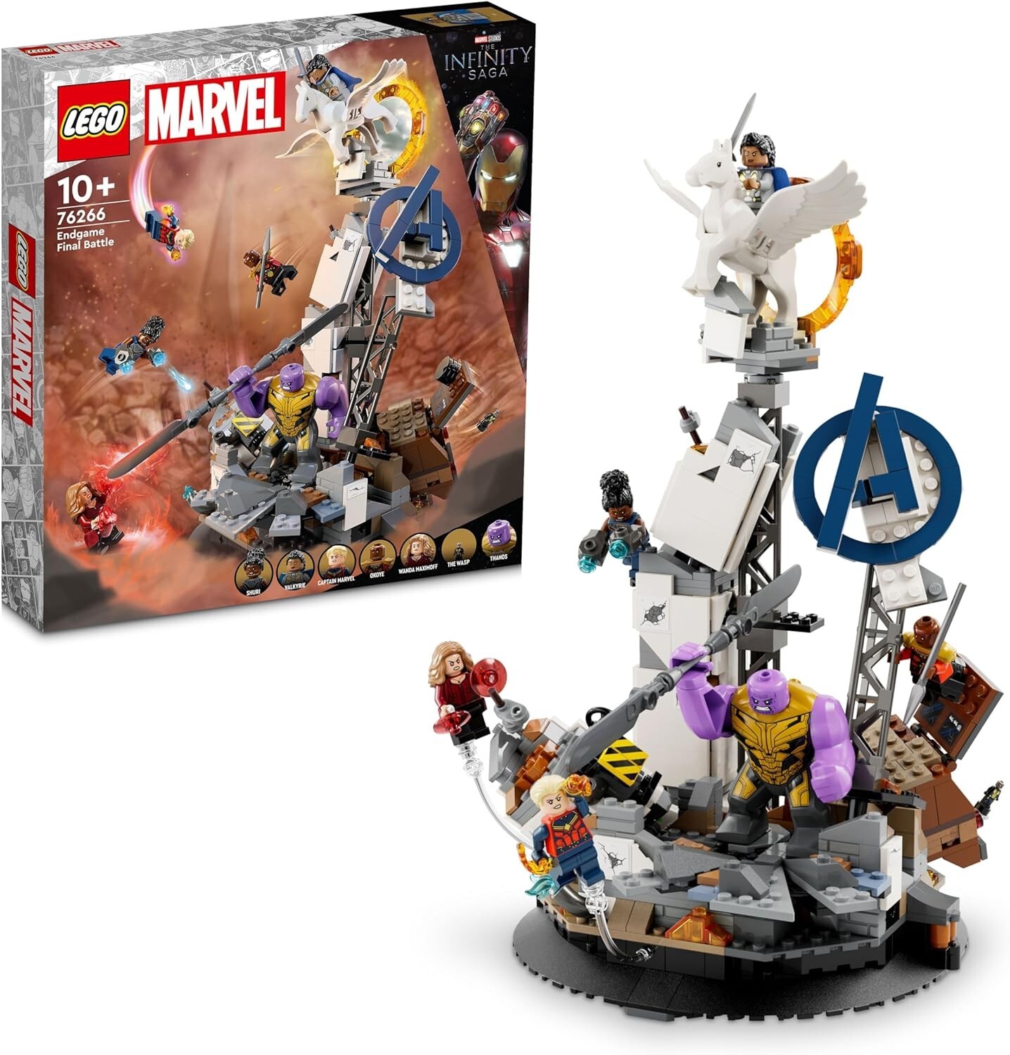 76266 Marvel Iron Man Endgame: la battaglia finale Lego