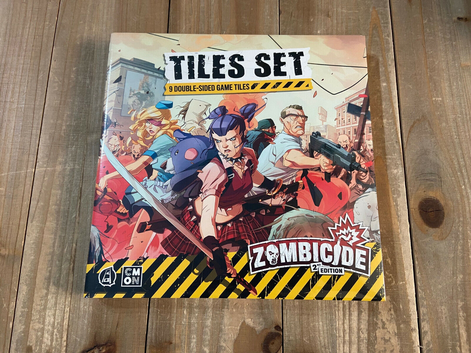 Zombicide Seconda Edizione - Tiles Set - Cmon - Gioco Da Tavolo Ed. Multi-Idioma