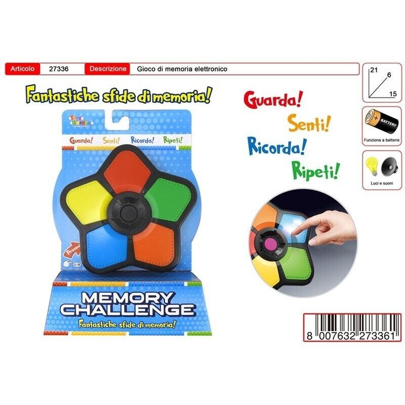 Gioco Memoria Elettronico Toys Garden 27336