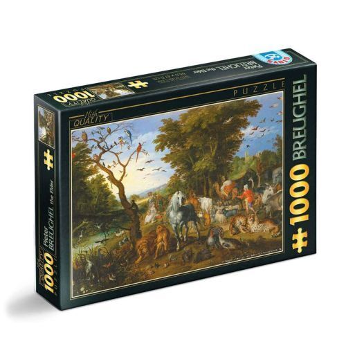 D-Toys DTS75253 Puzzle da 1000 Pezzi - Bruegel the Elder: The Entry of the Anima