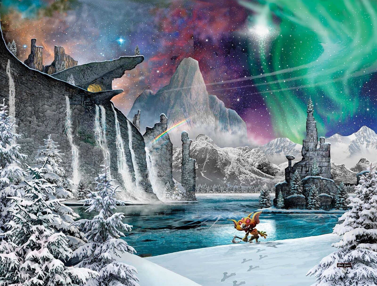 Puzzles For Adults - Grymnitt's Lair - Mike Jupp 1000 Piece Jigsaw Puzzle   Made