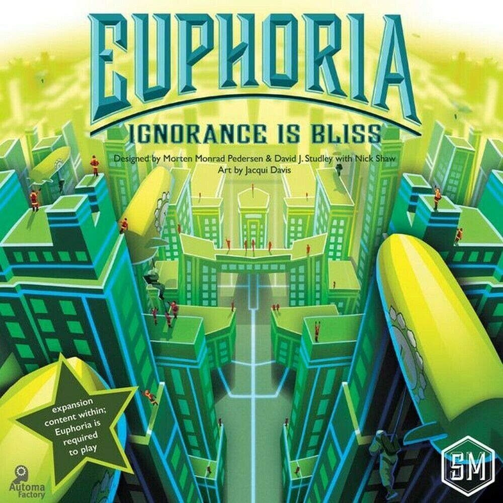 Euphoria ignorance is a bliss Espansione gioco da tavolo in italiano Età: 14+
