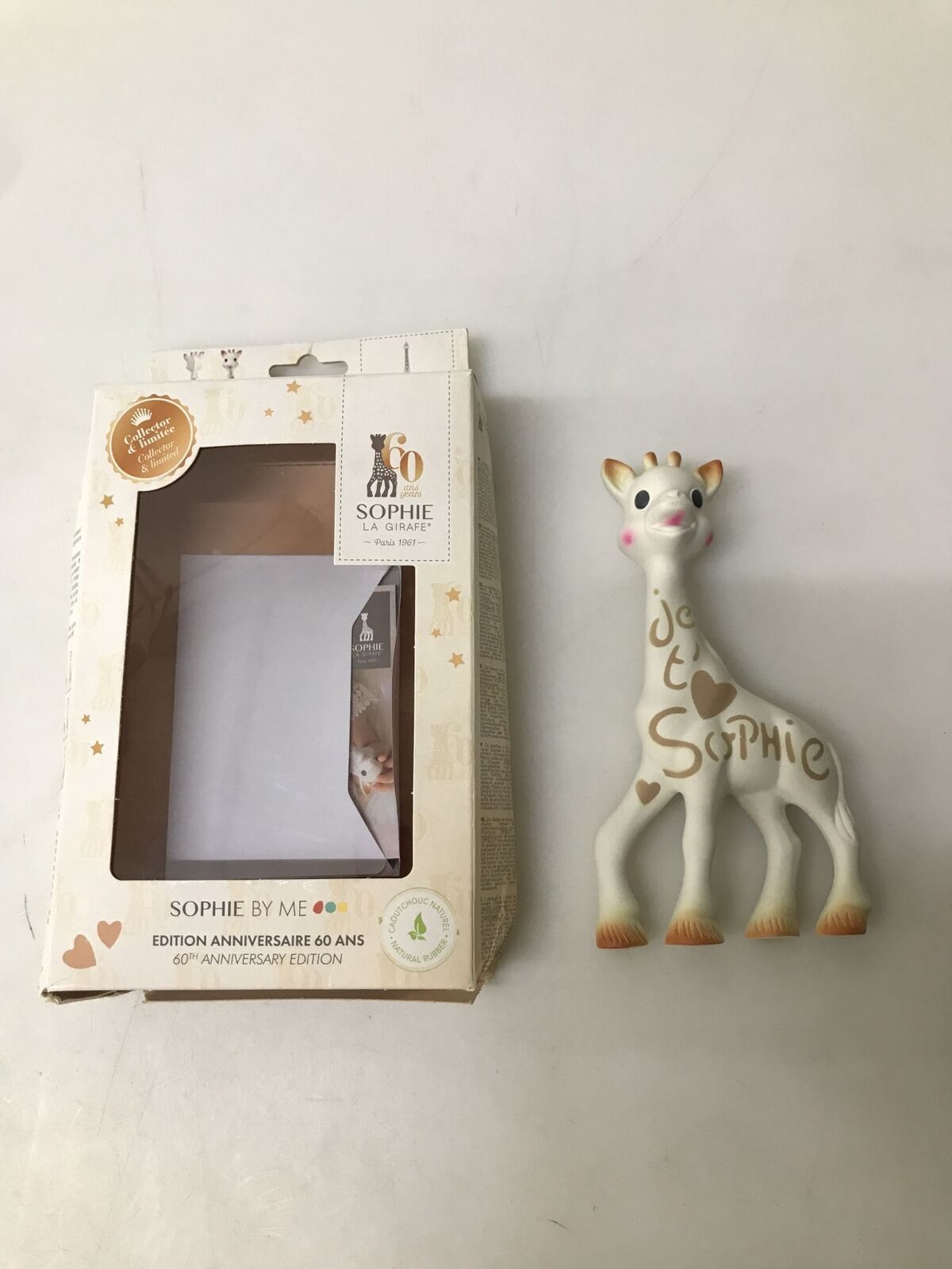 SOPHIE LA GIRAFE la Giraffe 60 anni Limited Edition "SOPHIE LA GIRAFE by me