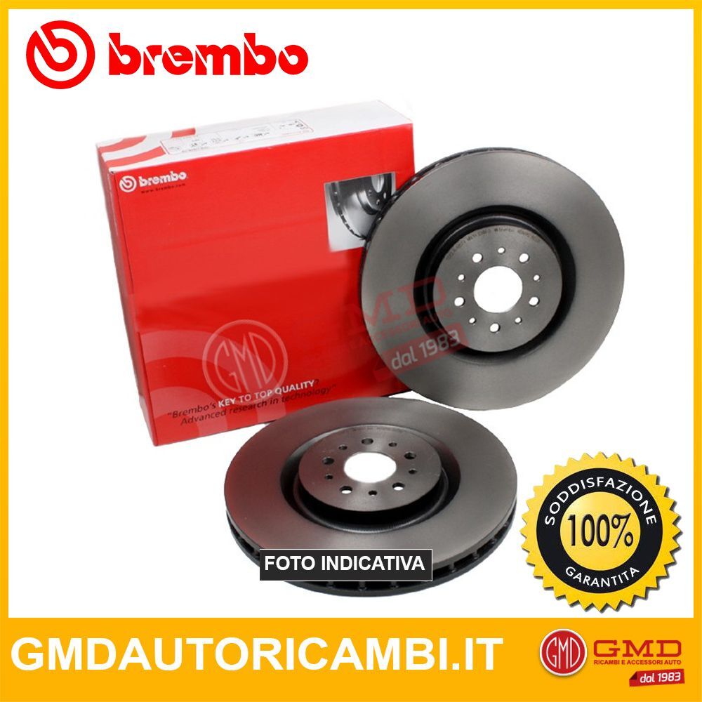 COPPIA DISCHI FRENO POST BREMBO BMW X3 3.0 d 160KW 05>08 09957311